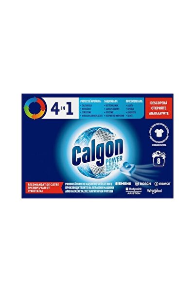 Calgon Package 4 X Anti-limescale Tablets 4 in 1 Power Ball 8 pcs