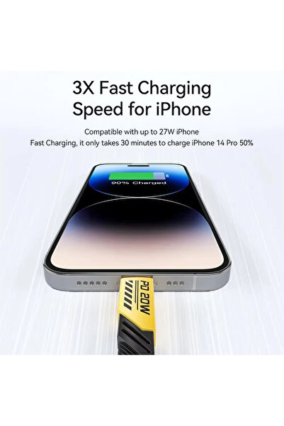 Generic 4 in 1 Fast Charging Multifunctional 1M 65W Type-C compatible with multiple device charging Cables