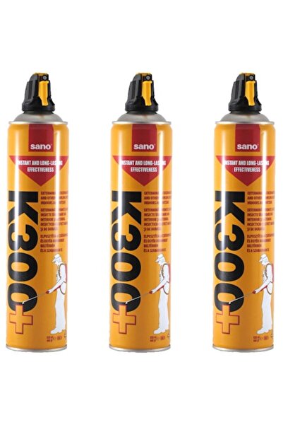 Sano Pack - 3 x K300+ Universal Insecticide Spray, 630 ml