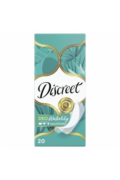 Discreet Set 6 x 20 Daily Panty Liners Deo Waterlily