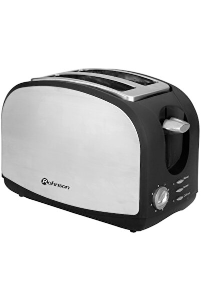 ROHNSON Prăjitor de pâine R207, 900W, funcție de decongelare, 8 niveluri, oțe...
