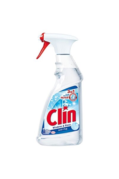 Clin Pack 3 x Anti-Fog Glass Cleaner Spray 500ml