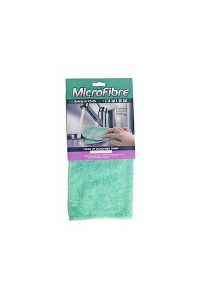 VERTEX Pachet 3 x Lavete universale din microfibră verde 30x30cm