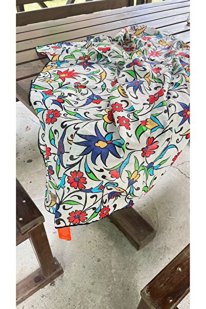 La Boutique Eşarp وشاح من الحرير والقطن من الخيزران للصيف والخريف