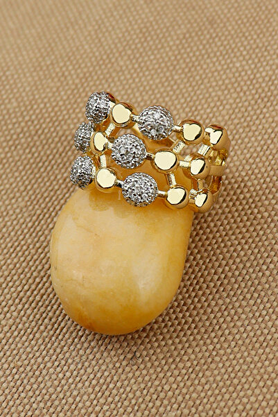 Keyifli Hayaller Steel Ring - Adjustable Steel Dorica Ball Silver Gold Thick ...