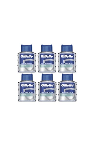 Gillette Set 6 x After Shave 100ml Refreshing Arctic Ice