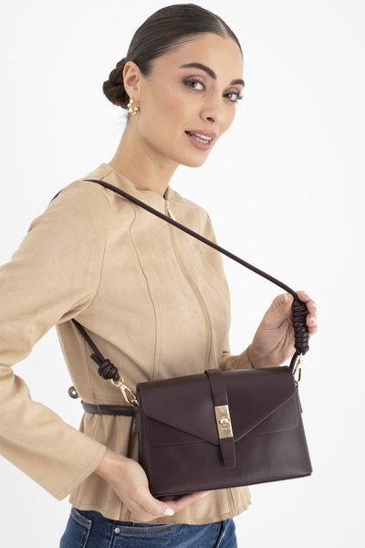 Matthew Cox Women's Arm Bag Brown Byn2403