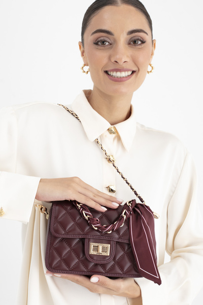 Matthew Cox Women's Arm Bag Bordo Byn2415