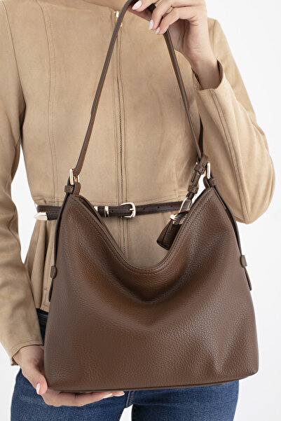 Matthew Cox Women's Arm Bag Brown Byn2421