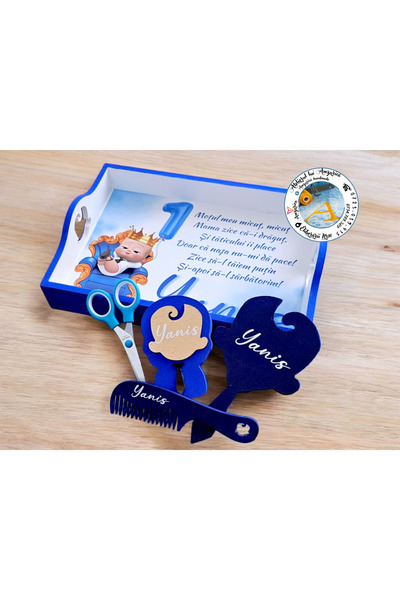 Atelierul lui Amzurică Tăviță personalizată pentru moț