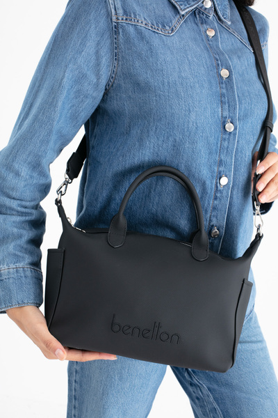 United Colors of Benetton Benetton Women's Arm Bag Black Bnt1678