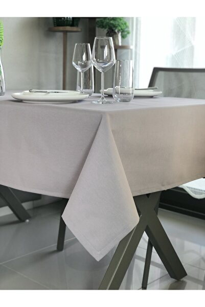 desen izmir American Service, 130 X 280 Gray Tablecloth