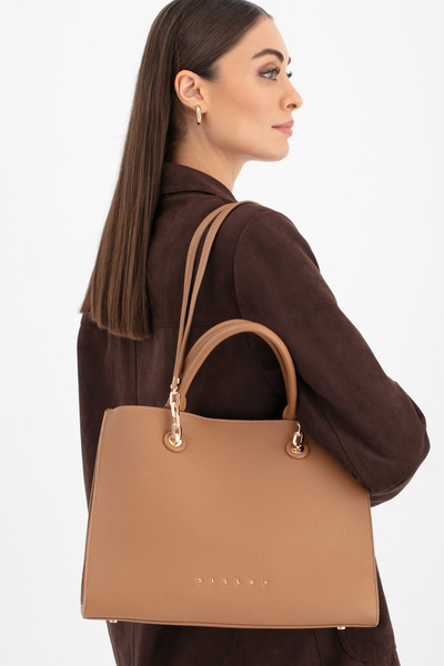 Sisley ΓΥΝΑΙΚΕΙΑ ΤΣΑΝΤΑ ΧΕΙΡΙΣΤΗΡΙΟΥ CAMEL SLY260