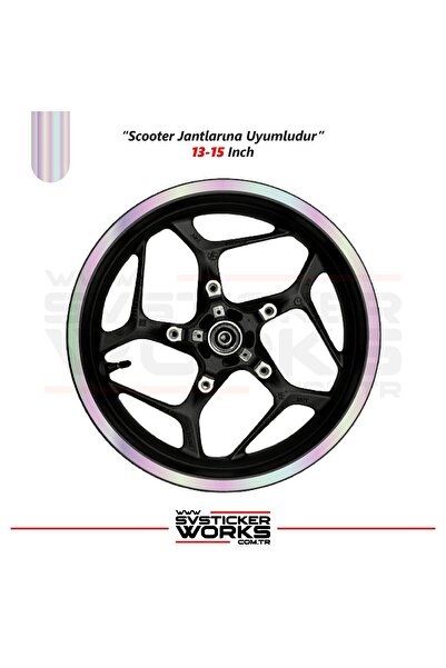 ARONA Scooter Sticker Jant Sticker Motor Motosiklet Sticker Dekor Modeli