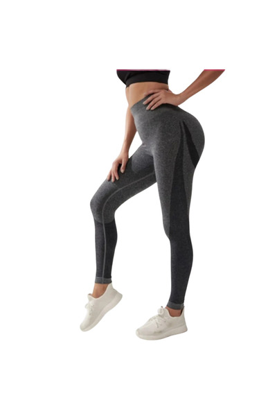 Fstyle Cross-Print Sport Leggings Gym Tights