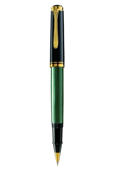 Pelikan Souveran Rollerball Pen Green Black R400