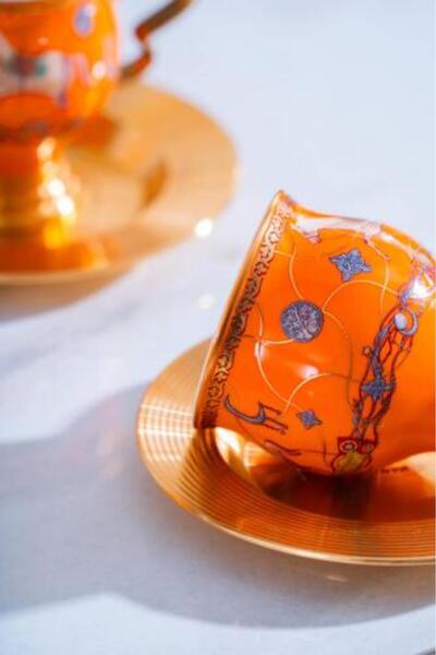 ACAR Passifolia 6 Person Cup Set Tkebt Single Color