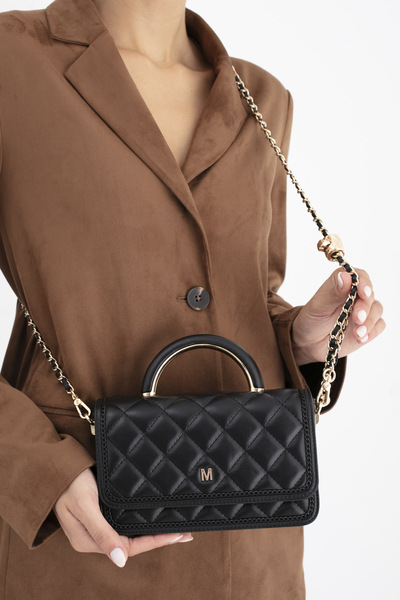 Matthew Cox Women's Arm Bag Black Byn2413