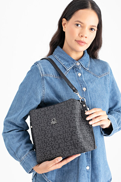 United Colors of Benetton BENETTON ДАМСКА ЧАНТА ЗА РАМЕНА ЧЕРНА BNT1689