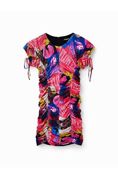 Desigual Γυναικείο Φόρεμα Casual 23SWVK45 Πολύχρωμο