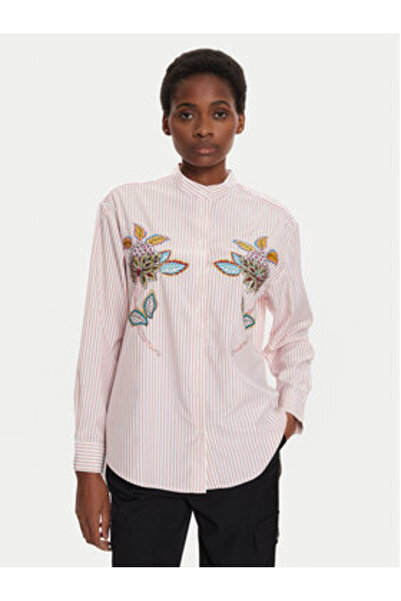 Desigual Γυναικείο Πουκάμισο 24WWCW40 Ροζ