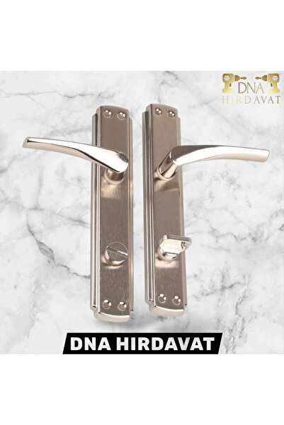DNA HIRDAVAT Bravo WC Aynalı Sağ Yön Kapı Kolu Saten ( 1 Takım )
