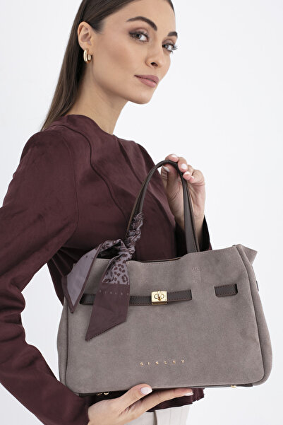 Sisley KADIN KOL ÇANTASI TAŞ-KAHVE SLY308