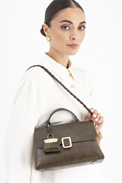 Matthew Cox Women's Arm Bag Khaki Byn2410