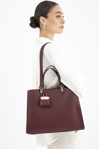 Matthew Cox Women's Arm Bag Bordo Byn2448