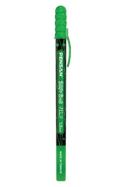 Pensan Jely Glitter Si Mli Pen 1 mm Green