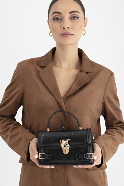 Matthew Cox حقيبة يد نسائية سوداء BYN2430