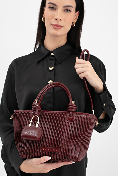 Sisley Women's Arm Bag Burgundy Sly291