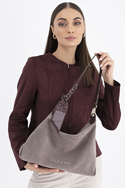 Sisley Women's Shoulder Bag Stone-Brown Sly300