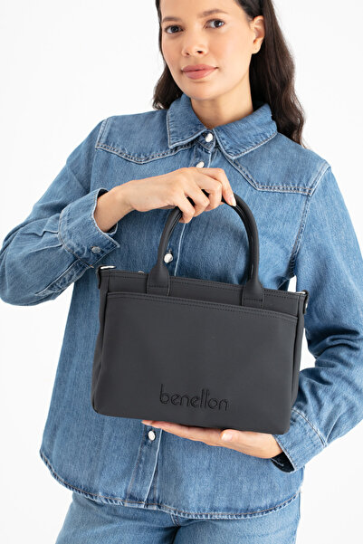 United Colors of Benetton BENETTON KADIN KOL ÇANTASI SİYAH BNT1649