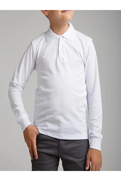 BEFS STORE 100% βαμβακερό μπλουζάκι για κορίτσια και αγόρια με μακρύ μανίκι κανονική εφαρμογή, απλό σχολικό μπλουζάκι