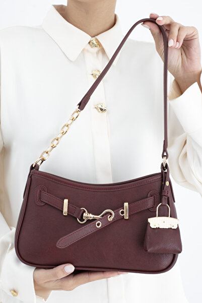 Matthew Cox Women's Arm Bag Bordo Byn2442