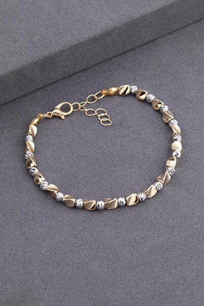 Jewerly سوار VIP للنساء، سوار فضي ذهبي