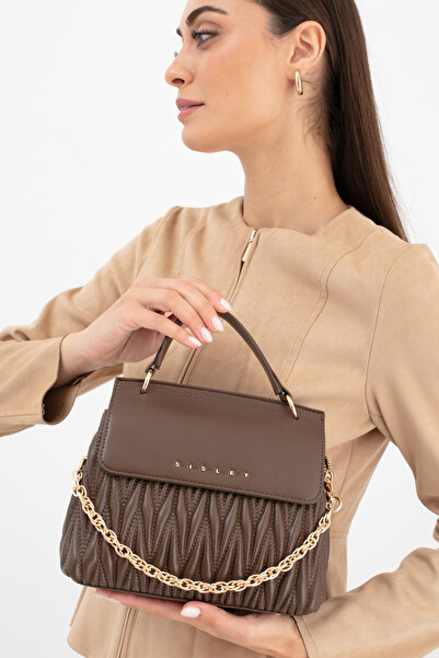 Sisley KADIN KOL ÇANTASI KAHVE SLY232