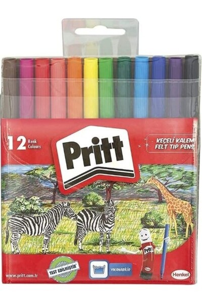 Pritt Felt Tip 12 Pieces
