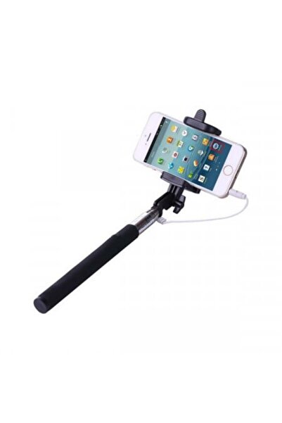 Poro Online Selfie Stick 78 cm buton fir cutie neagra