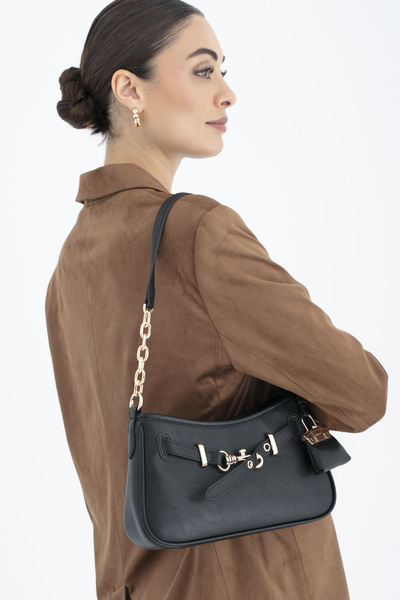 Matthew Cox Women's Arm Bag Black Byn2442