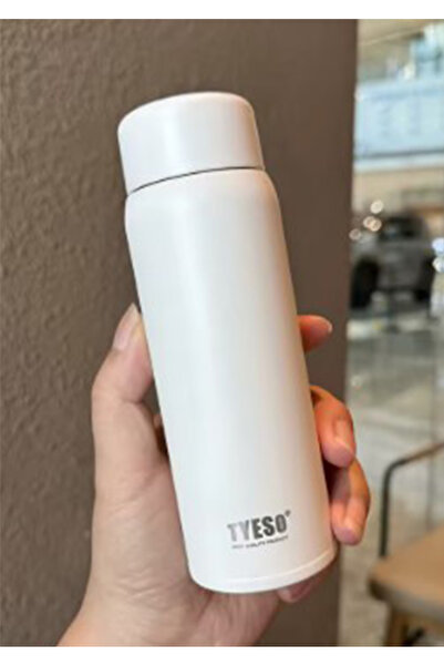 Tyeso Termos Sıcak ve Soğuk İçecek Su Termosu, Paslanmaz Çelik, Taşıması Kolay, Kahve Bardağı, 200ml