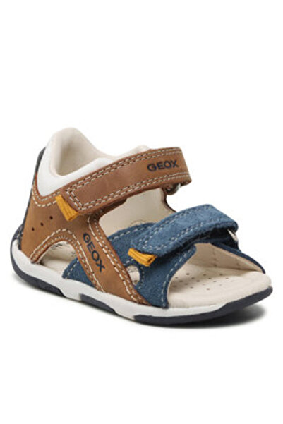 Geox σανδάλια αγοριού B250XA-0CL22 καφέ