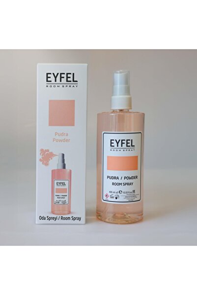 Eyfel Parfüm Pudra Kokulu Oda Spreyi 400 ml (YENİ ŞİŞESİNDE ROOM SPRAY)