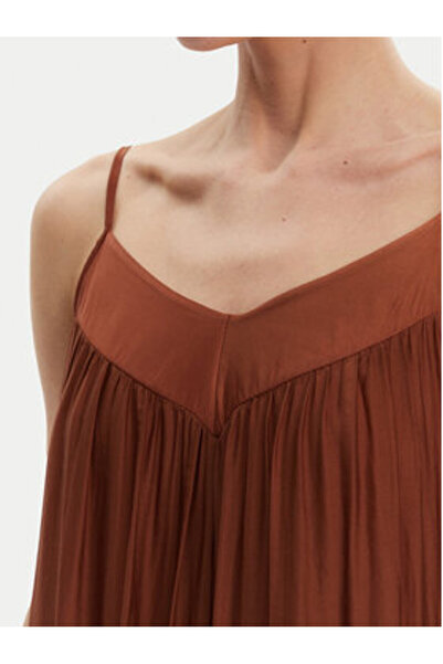 Vicolo Γυναικεία Ολόσωμη Φόρμα TD0588 Καφέ