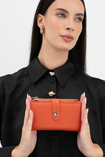 Sisley Women's Wallet Orange Sly256