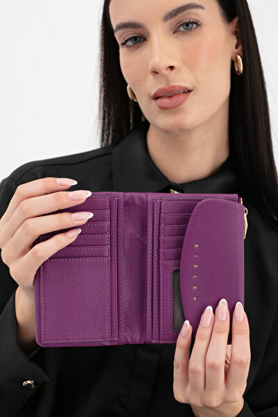 Sisley Women's Wallet Mürdüm Sly251