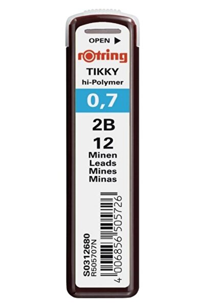 Rotring Tikky Versatil School Set, 0.7 Mm, Orange, with Eraser and Nib Gift