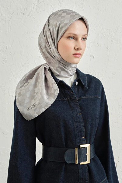 Armine Μαντήλι από βαμβακερό μετάξι ζακάρ - 4464 22