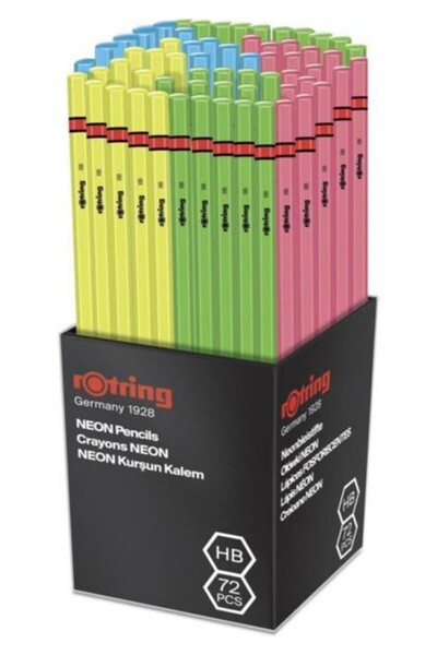 Rotring Pencil Neon Highlighter 72 Pieces